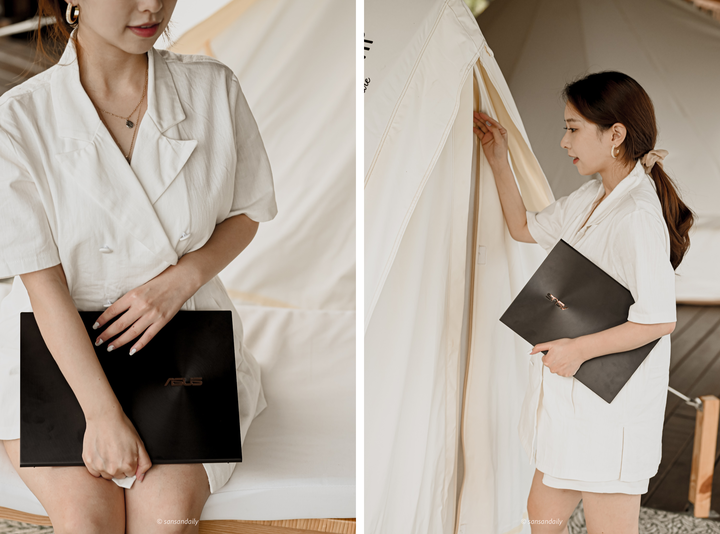 ZenBook S UX393＋新開幕豪華露營地「蟬說：山中靜靜」享受生活 質感隨行！