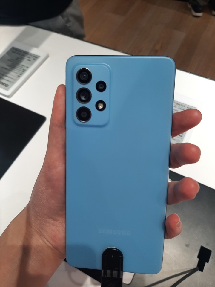 SAMSUNG A52 4/24微風體驗會的小心得