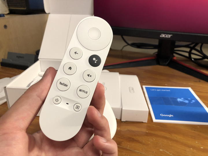 Chromecast with Google TV 開箱