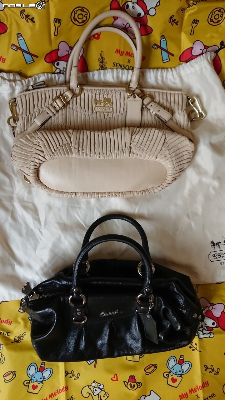 購入modalu的手提包及coach的2個手提包
