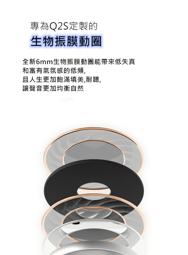 [專業開箱]BGVP Q2s 專注音質 真無/有線藍芽耳機