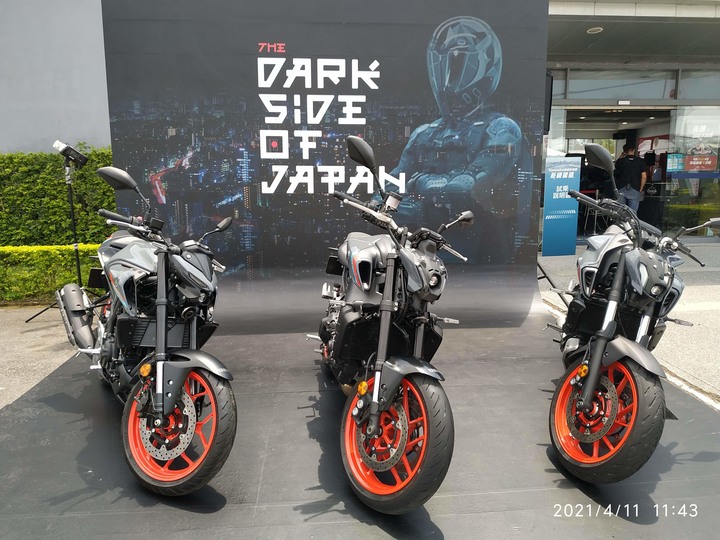 Yamaha重機試乘會 桃園大魯閣卡丁車場 MT-07 MT-09 2021