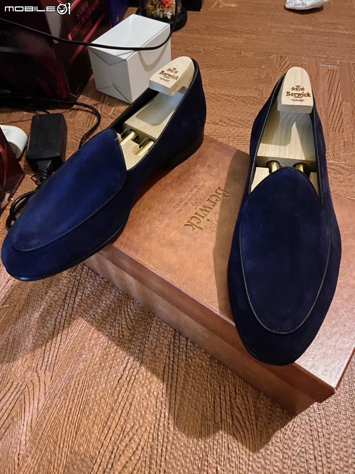 【比利時樂福初體驗】Berwick Belgian Loafer Florence Navy