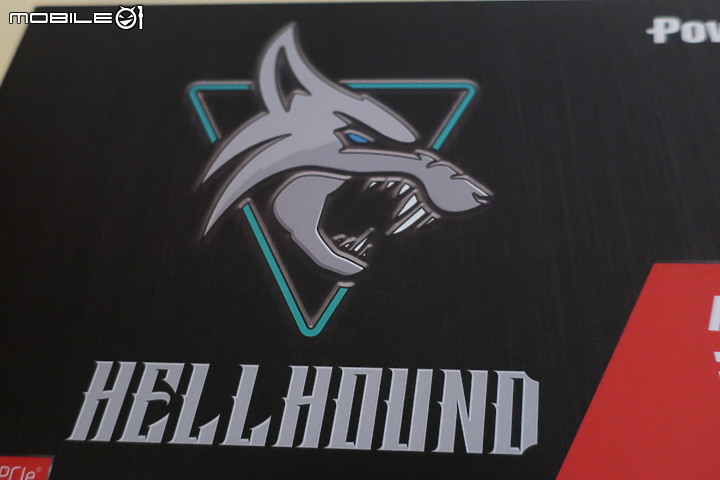 PowerColor 藍色 HELLHOUND 暗黑犬  開箱