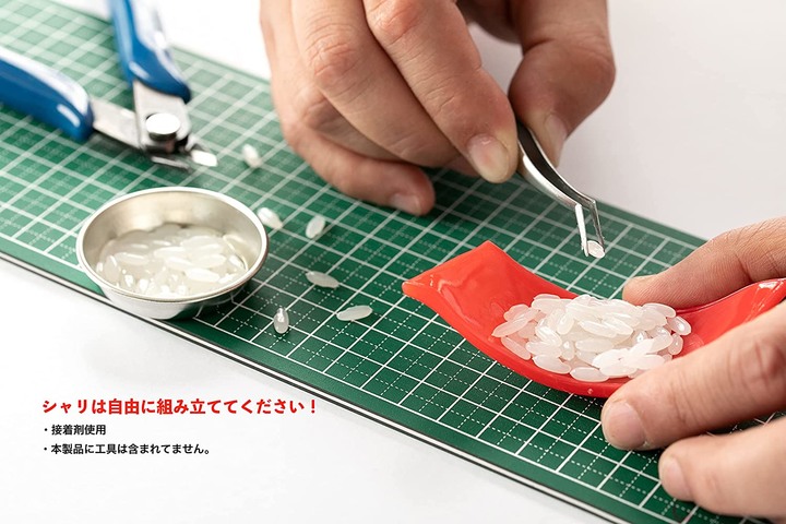 壽司塑膠模型? 真的有廠商做了! 秋東精工 1/1 比例寿司プラモ