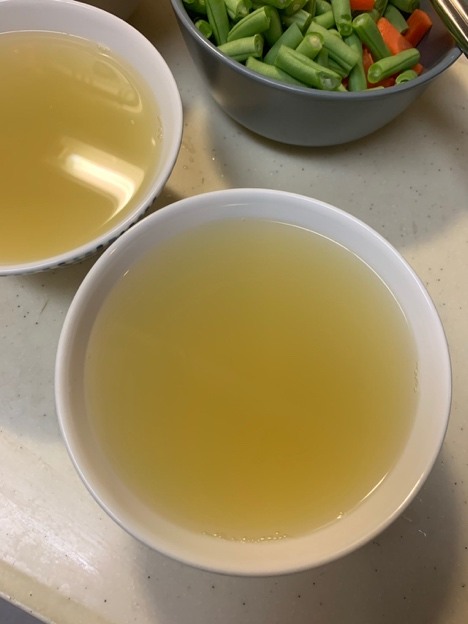 分享居家料理~特福萬用鍋自製蛤蜊精+蛤蜊炊飯