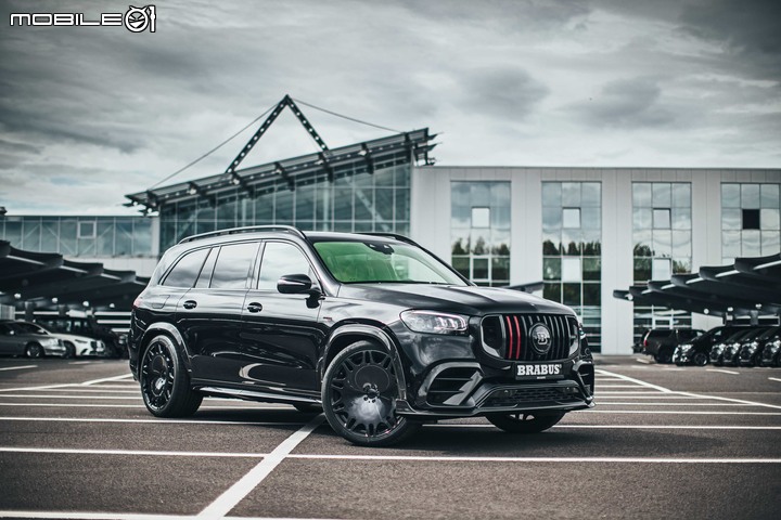 【海外新訊】改裝大廠Brabus推出GLS 800,動力性能比AMG GLS 63更強悍!