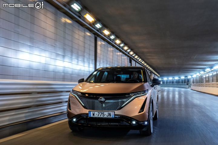 【海外新訊】馳騁於摩納哥賽道,Nissan Ariya首度於道路行駛!