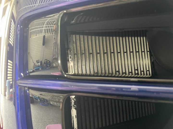 Golf R 調胎順便校正順便校正被石頭打歪的鰭片