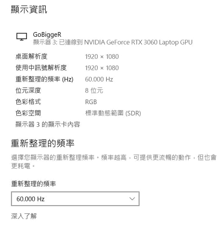 ROG Zephyrus G15 GA503QM 外接螢幕測試