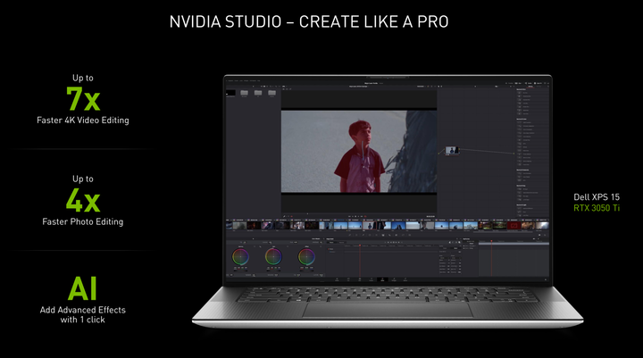 NVIDIA 推出 RTX 3050/3050 Ti 筆電 GPU 在主流價格帶提供高效顯示性能