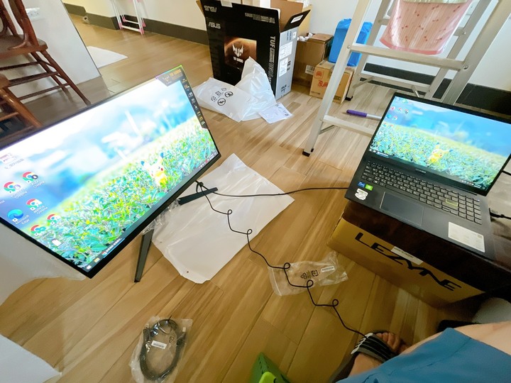 【開箱】我的 ASUS 華碩 2K電腦螢幕 27吋 TUF Gaming VG27AQL1A