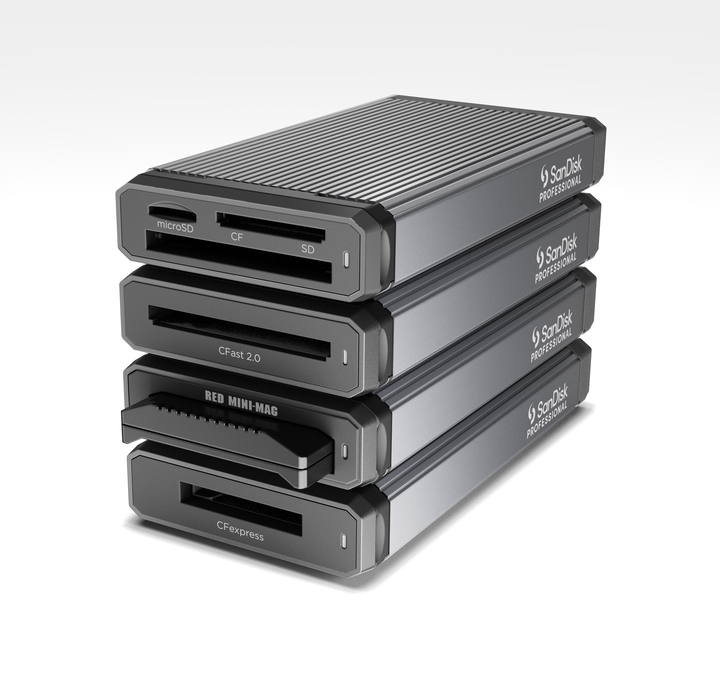 SanDisk 推出 PRO Dock/Reader 專業讀卡機系列 採模組化設計一套要價破萬