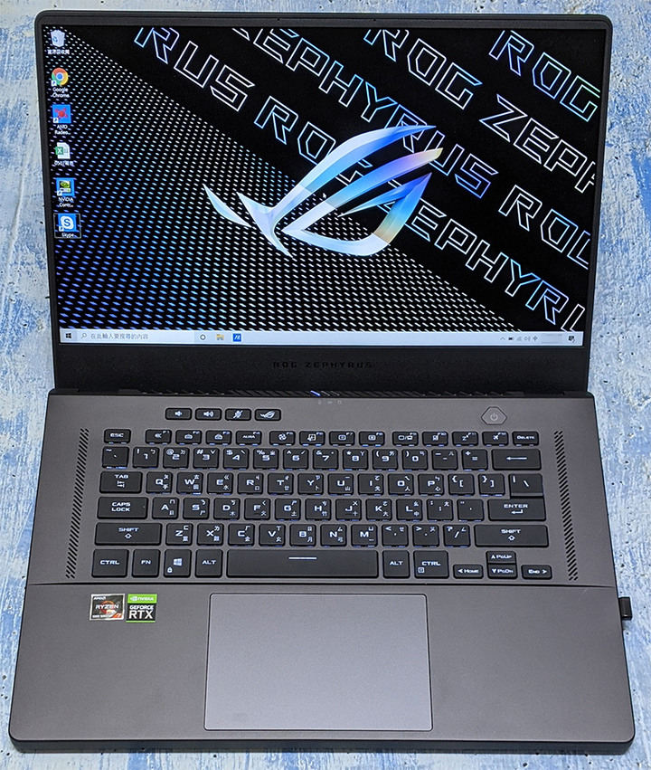 點我看大圖 西風G15 GA503QM 日蝕灰 開箱透透氣