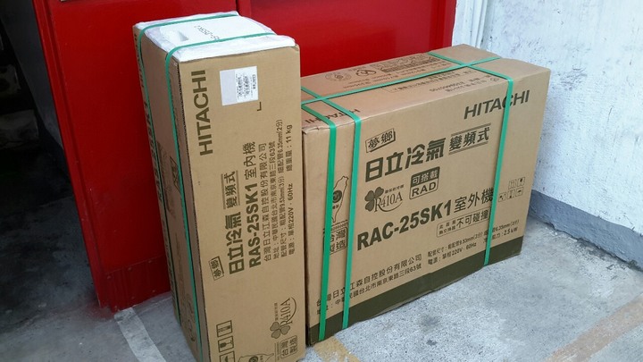 日立冷氣RAC-25SK1＆RAC-28YK1的開箱文
