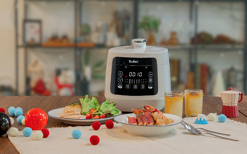 法國特福Tefal 迷你智能萬用鍋新上市 輕鬆自煮的居家隊友!