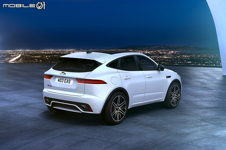 【海外情報】Jaguar E-Pace新增R-Dynamic Black Edition車型,搭配黑化套件與科技配備升級!