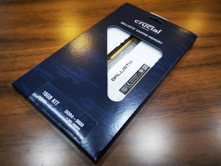 【開箱】來買美光,人生發光XD!美光超頻記憶體Crucial Ballistix DDR4-3600記憶體 & P5 M.2 SSD固態硬碟!