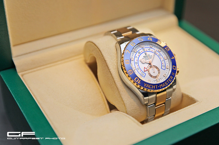 --半金大艇-- 勞力士 Rolex 116681 Yacht Master II 44mm 手骨要粗 簡易開箱分享