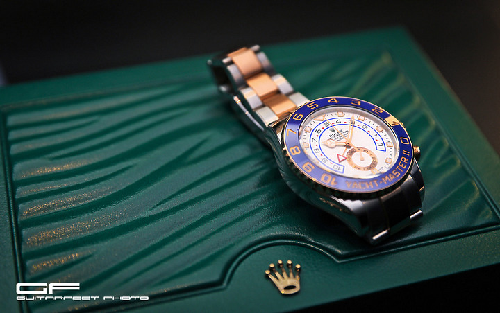 --半金大艇-- 勞力士 Rolex 116681 Yacht Master II 44mm 手骨要粗 簡易開箱分享