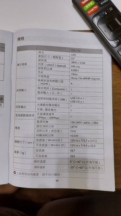 BenQ 4K HDR 護眼廣色域大型液晶 S55-710 體驗試用開箱文