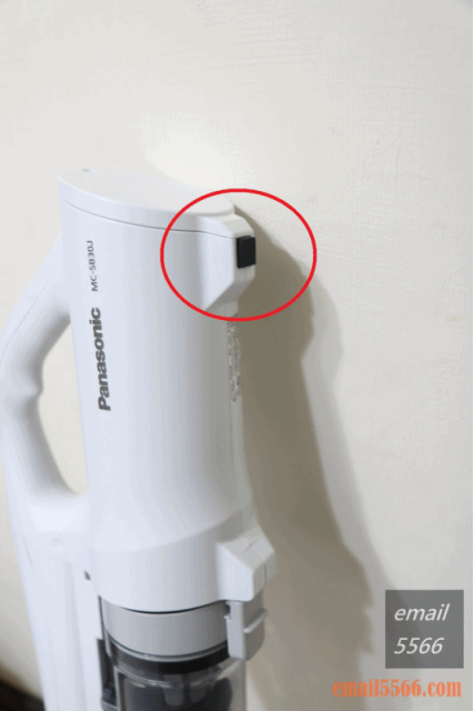 點我看大圖 Panasonic MC-SB30J 無線吸塵器-極致輕巧1.6kg、女性/小朋友 輕鬆打掃