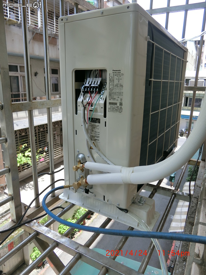 「Panasonic RX頂級旗艦-分離式冷暖空調/冷氣」省電、健康、智慧。【安裝分享第一章】