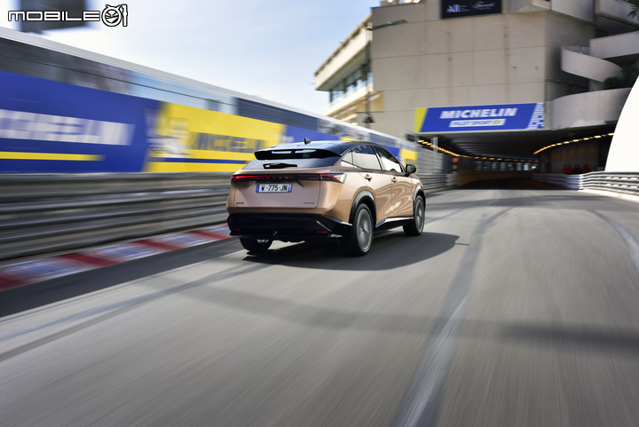 【海外新訊】馳騁於摩納哥賽道,Nissan Ariya首度於道路行駛!