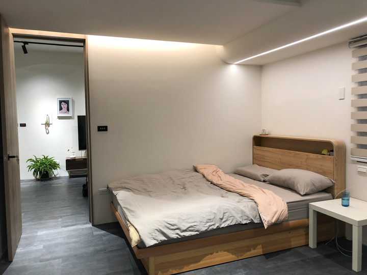 ［開箱］高雄20年中古屋翻新，輕工業森林風單身男子共享空間