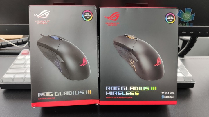 【小宅開箱】ROG Gladius III Wireless電競滑鼠，神鬼戰士再進化，升級ROG微動及零延遲技術打造最速傳說