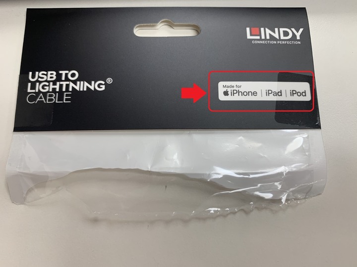 【開箱】LINDY 林帝APPLE認證線材~92027_A與 92026_A