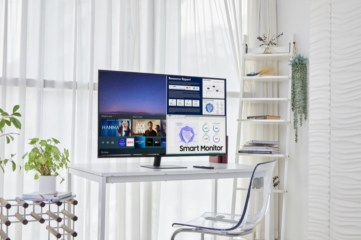 三星推出更大的 43 吋 M7 Smart Monitor 讓電腦螢幕看起來更像電視