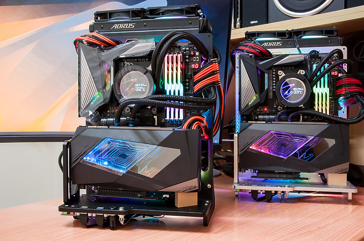 點我看大圖 「5950X/RTX3090/ATX Open Case」 - 組裝留念紀錄文。