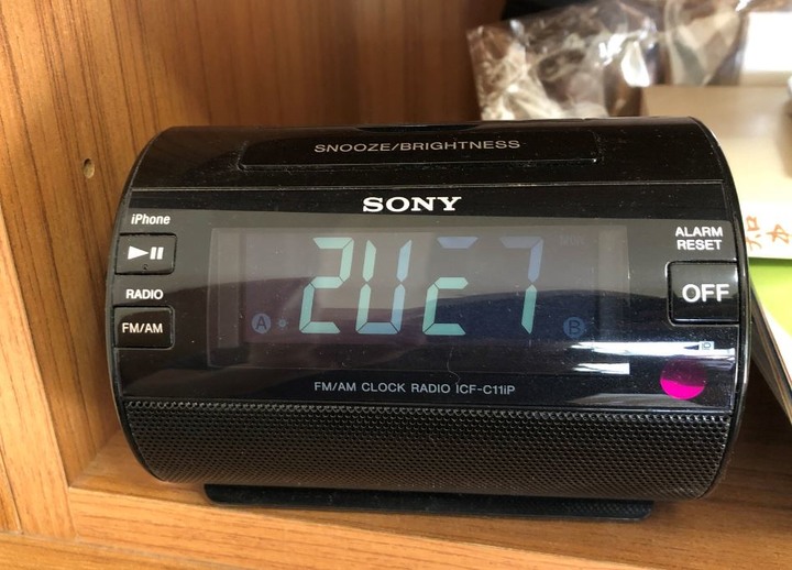 Sony電子時鐘液晶維修