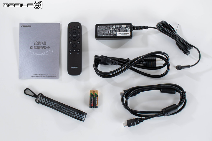 ASUS Zenbeam Latte 無線行動投影機開箱試用 在輕巧身形內分享大畫面感動