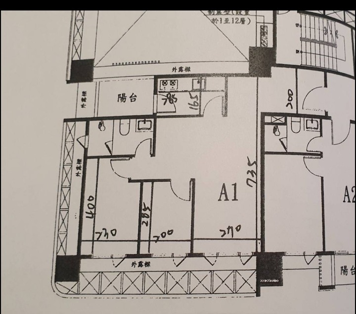 大樓2房格局請益