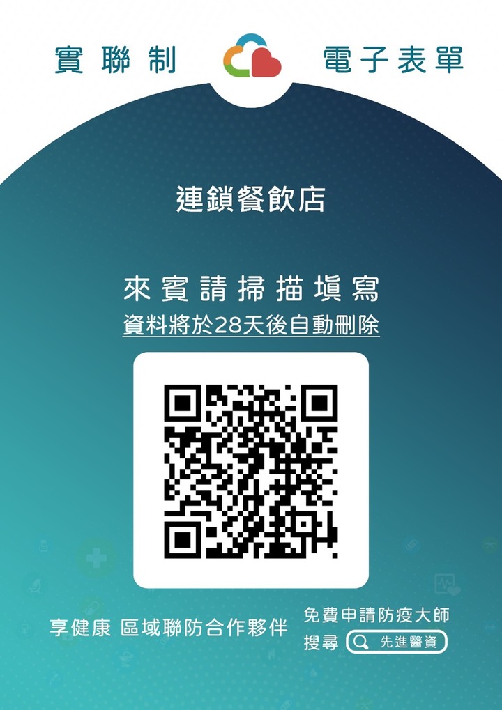 比google表單還好用的免費 AI實聯制表單服務-自動通報高風險來客