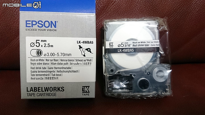 [開箱] Epson LW-1000P [標籤機] 6mm~36mm