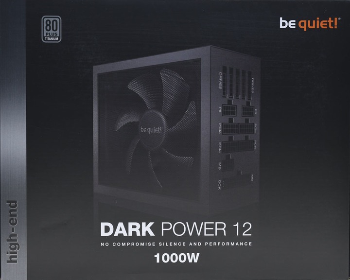 be quiet! DARK POWER 12 1000W鈦金全模組化電源開箱