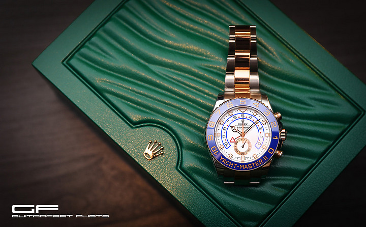 --半金大艇-- 勞力士 Rolex 116681 Yacht Master II 44mm 手骨要粗 簡易開箱分享