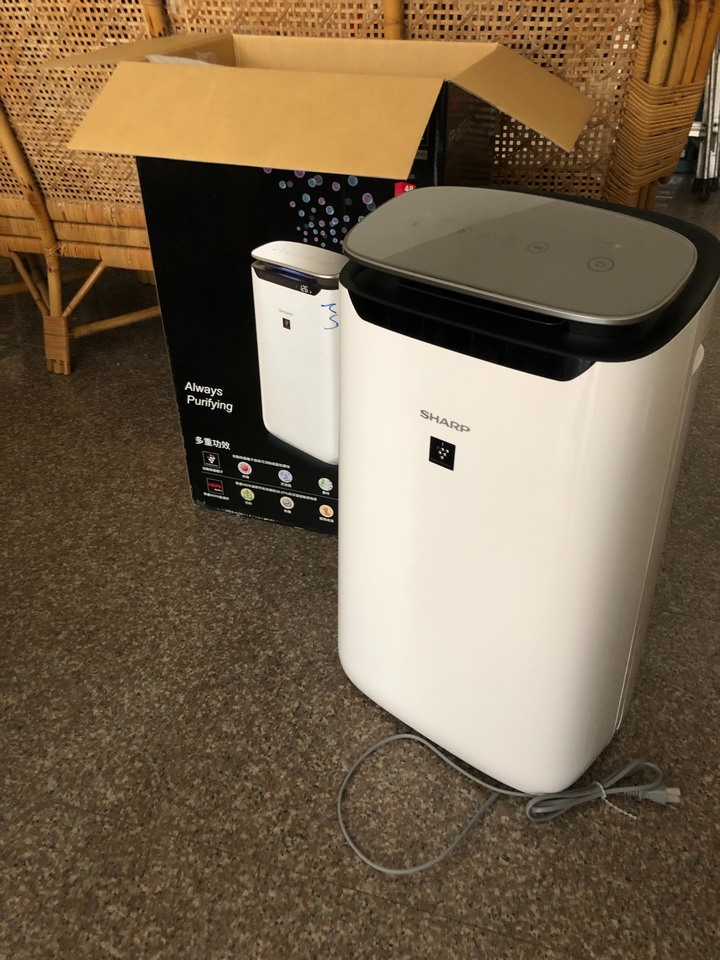 開箱!! FP-J60T-W 空氣清淨機