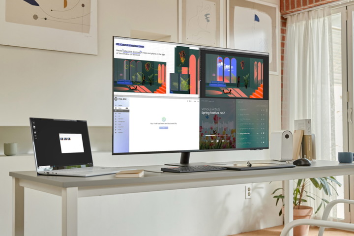 三星推出更大的 43 吋 M7 Smart Monitor 讓電腦螢幕看起來更像電視