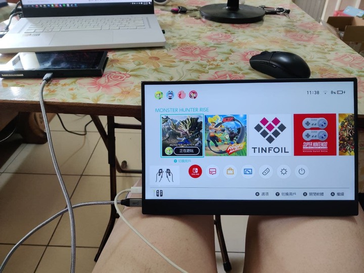 ROG Zephyrus G15 GA503QM 外接螢幕測試