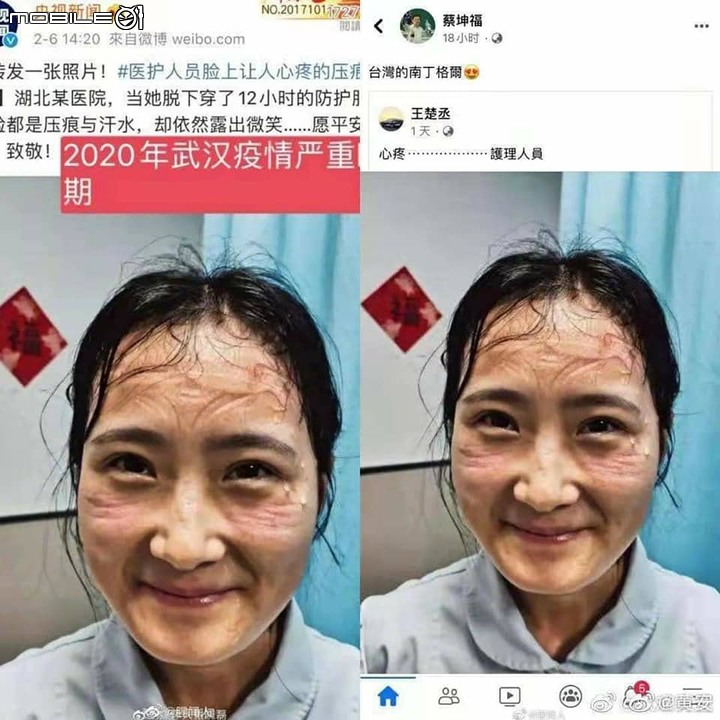 台灣媒體名嘴造神防疫大內宣，竟然移花接木剽竊包括老共在內多國醫護照片