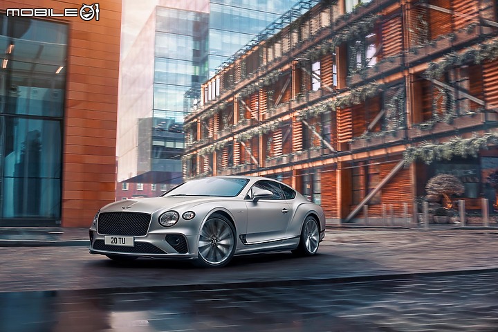 【國外新訊】極速335km/h終極性能猛獸,Bentley Continental GT Speed轟鳴奔來!