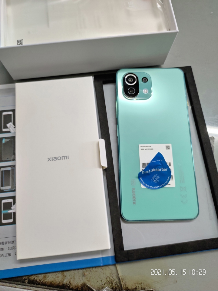 小米11 lite 剛收到