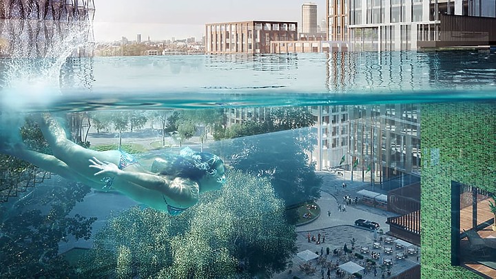 【風格】超現實「天池」凌霄35米, 全球首座懸空透明Sky Pool 於倫敦開幕
