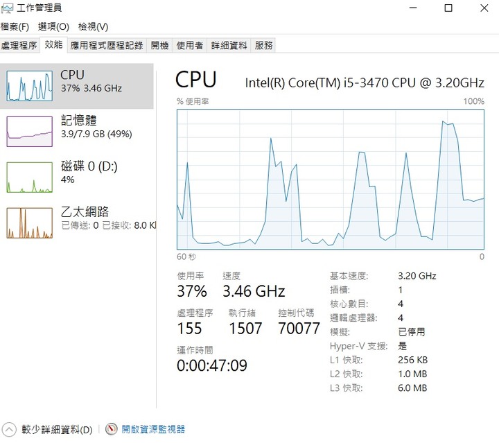 PR一段時間預覽突然卡頓,跑小檔案CPU和記憶體皆未滿載