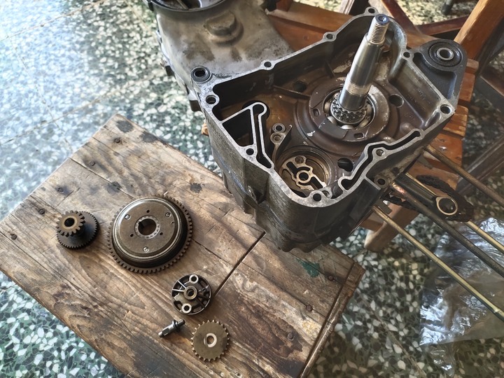 楊先生委託-豪邁125 (GY6D) 翻新紀錄(2021/05)