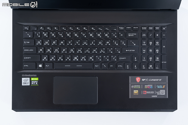 MSI GP76 Leopard 電競筆電 低調龍魂隱藏不住強大效能